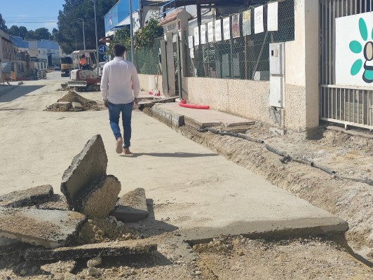 Rojales da un lavado de cara al Polígono de La Bernada con una inversión de 206.000 euros