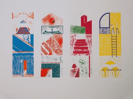 Galería Mithra expone la obra de Celia Mira sobre cómo se adaptan los espacios a la soledad