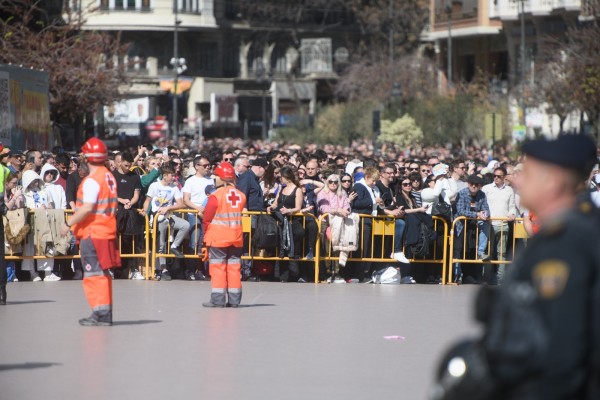 La Cruz Roja realiza 888 asistencias médicas en Fallas y 42 traslados al hospital