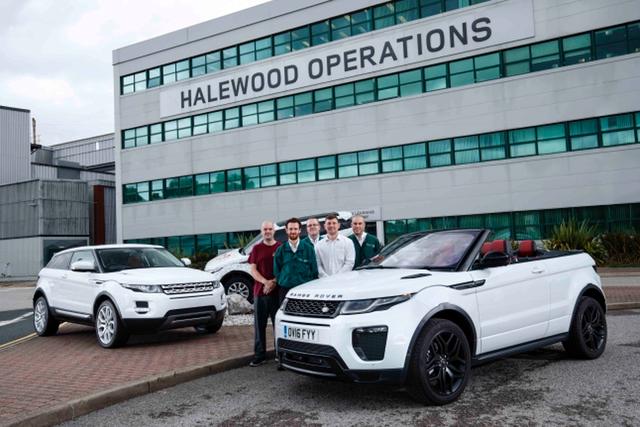 El Range Rover Evoque cumple cinco años‏