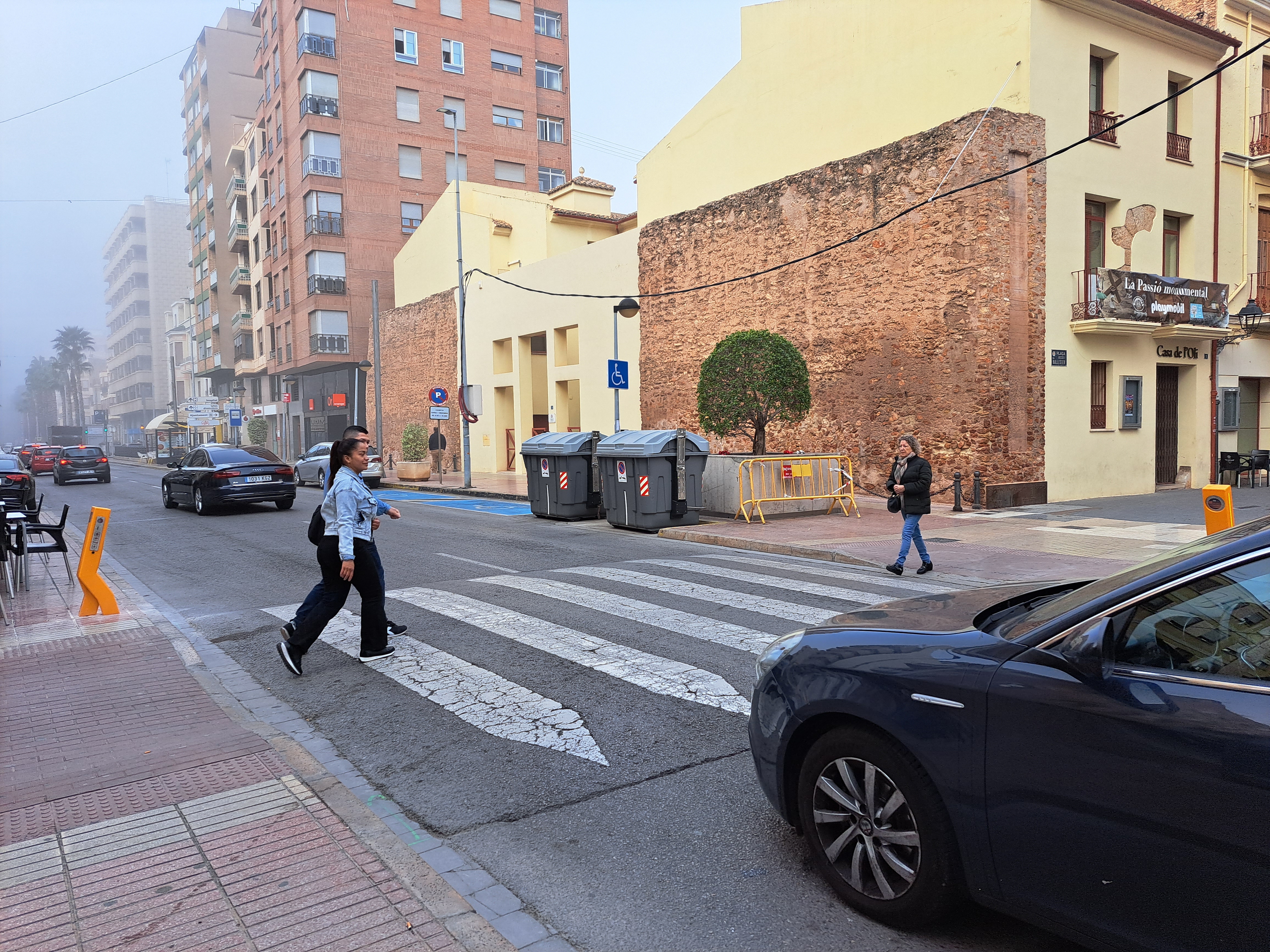 Vila-real instal·la un sistema intel·ligent d'ajuda als vianants en l'avinguda de la Murà