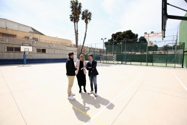 Cartagena reformará el exterior del Pabellón Central para construir tres pistas de tenis
