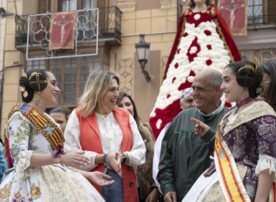 Marta Barrachina referma l'aposta per les Falles de la província i augmentarà l'ajuda el pròxim exercici
