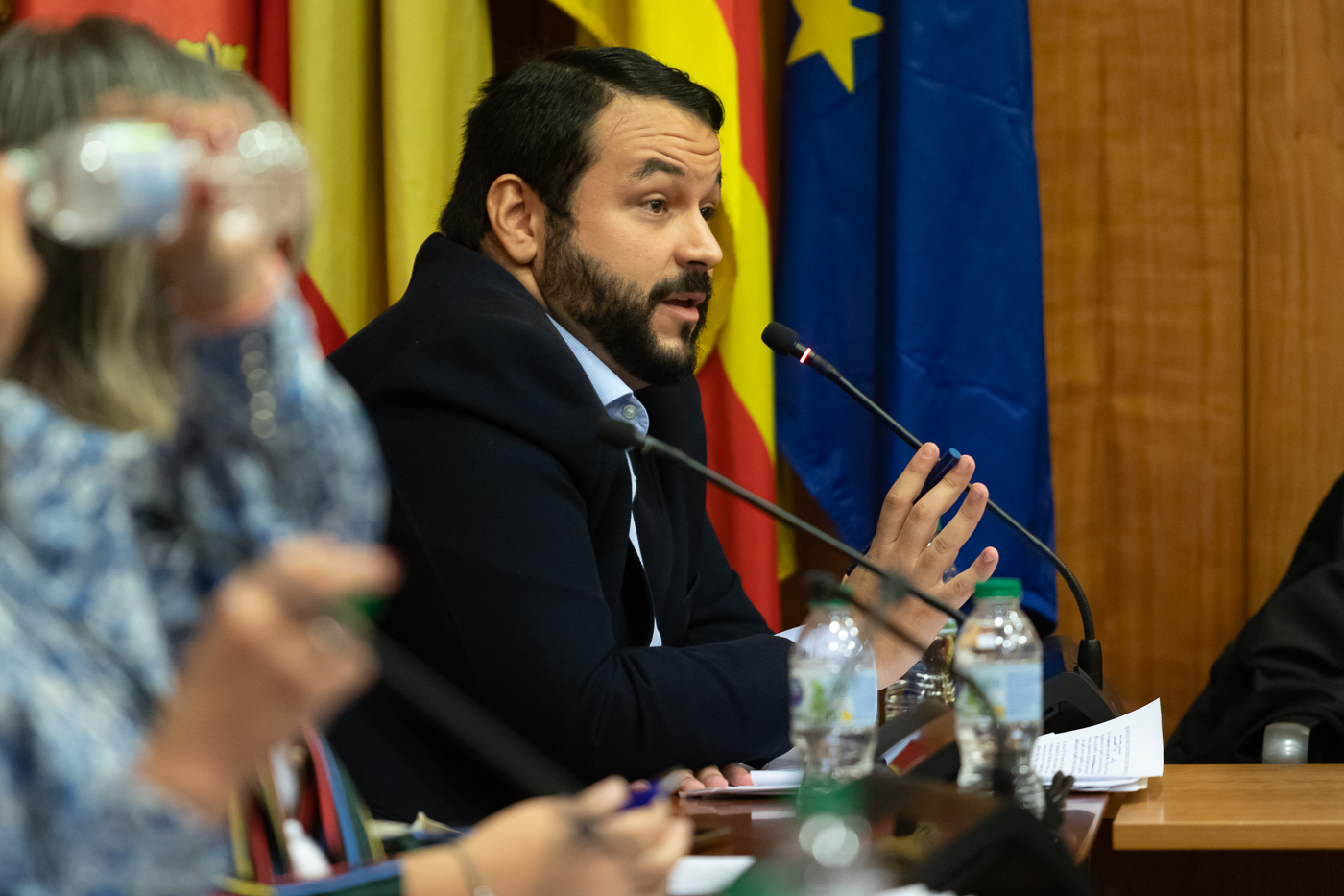 El edil de Cultura, Gonzalo Montoya. Foto: Pepe Olivares. - 