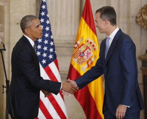 Felipe VI expresa a Obama su compromiso de 