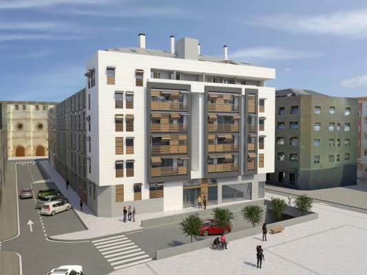 La obra nueva vuelve al centro de Murcia con un edificio de 11 viviendas junto a la Plaza de Toros 