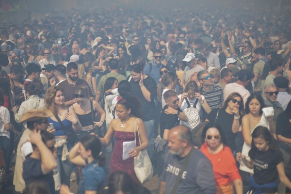 Cruz Roja atiende a 132 personas en la 'mascletà' de este sábado, la cifra más alta de estas Fallas