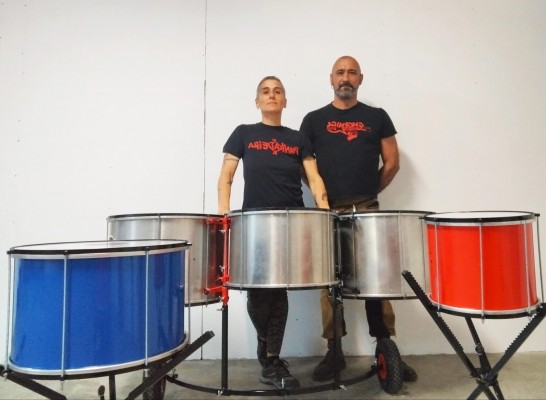 Tambores 'made in Soneja' para interpretar los sonidos y ritmos de las batucadas
