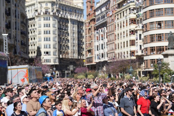 Estas son las calles de València cerradas al tráfico durante las Fallas