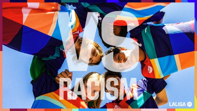 LaLiga acentúa su lucha contra el racismo con acciones especiales de la iniciativa VS RACISM esta jornada

