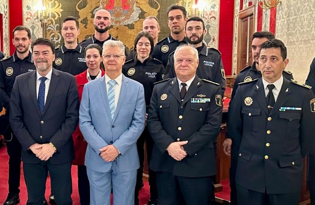 Alicante perfila la reorganización de la Policía Local 