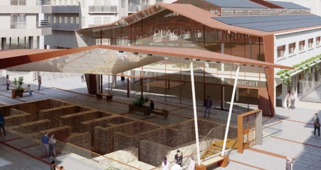 Así era el proyecto de rehabilitación de Mercado de Elche de la adjudicataria de la casa de la Virgen
