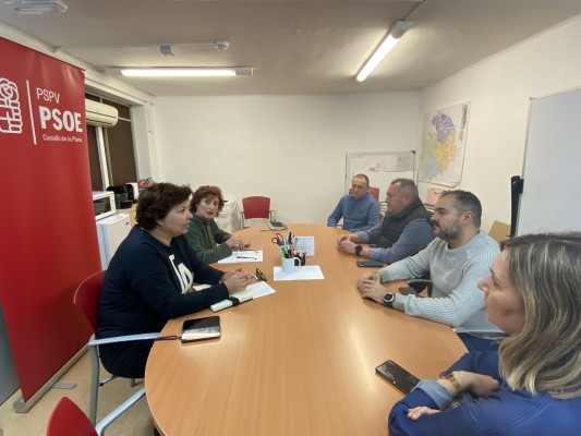 El PSPV de Castelló se compromete a trasladar al PP y Vox las reivindicaciones laborales del CSIF 