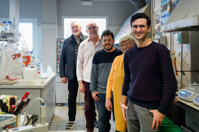 Los cofundadores de Optical Sens. Foto: EDUARDO MANZANA - 