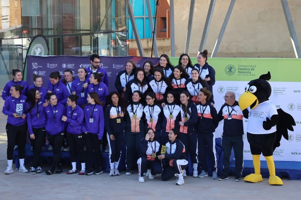 La UCV organiza con éxito las finales del Campeonato Autonómico de
Deporte Universitario de la Comunidad Valenciana