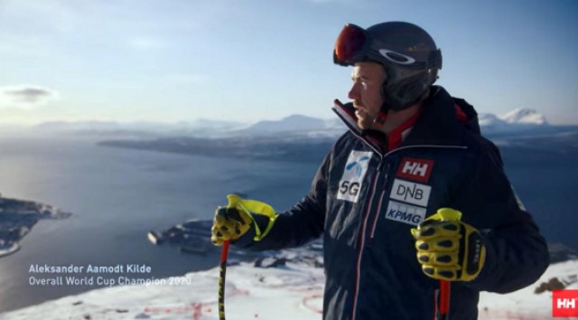 Helly Hansen rinde homenaje al Team Telenor Alpine Norway
y estrena cuatro cortometrajes que muestran la cara más
humana de atletas de élite como Kilde
