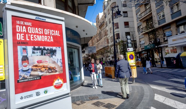 Amstel crea una ruta gastronómica para almorzar en Fallas 