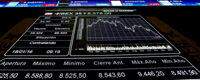 El tirón alcista de la banca acerca al Ibex 35 a los 8.500 puntos