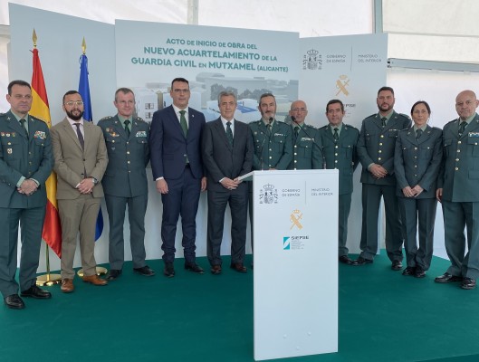 Dos edificios y 8,3 millones de inversión: así será el nuevo cuartel de la Guardia Civil en Mutxamel