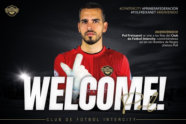 
El Intercity ficha al portero Pol Freixanet para suplir la baja por lesión de Manu Herrera