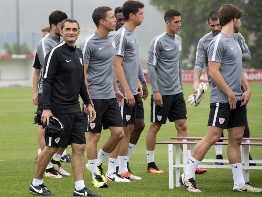 Valverde trabaja con solo 16 jugadores en la segunda jornada de entrenamientos