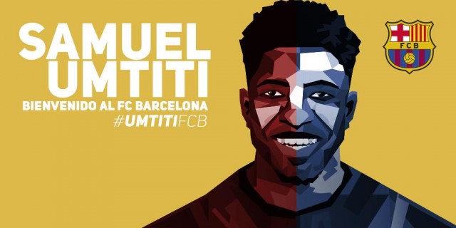 Samuel Umtiti, segundo fichaje del FC Barcelona 2016/17