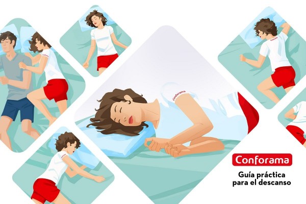 Dormir de lado, la mejor postura para descansar y elegida por un 76% de los españoles
