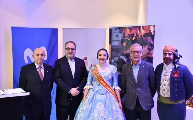 La Falla Ribera Convento Santa Clara celebra el Centenario de Telefónica
