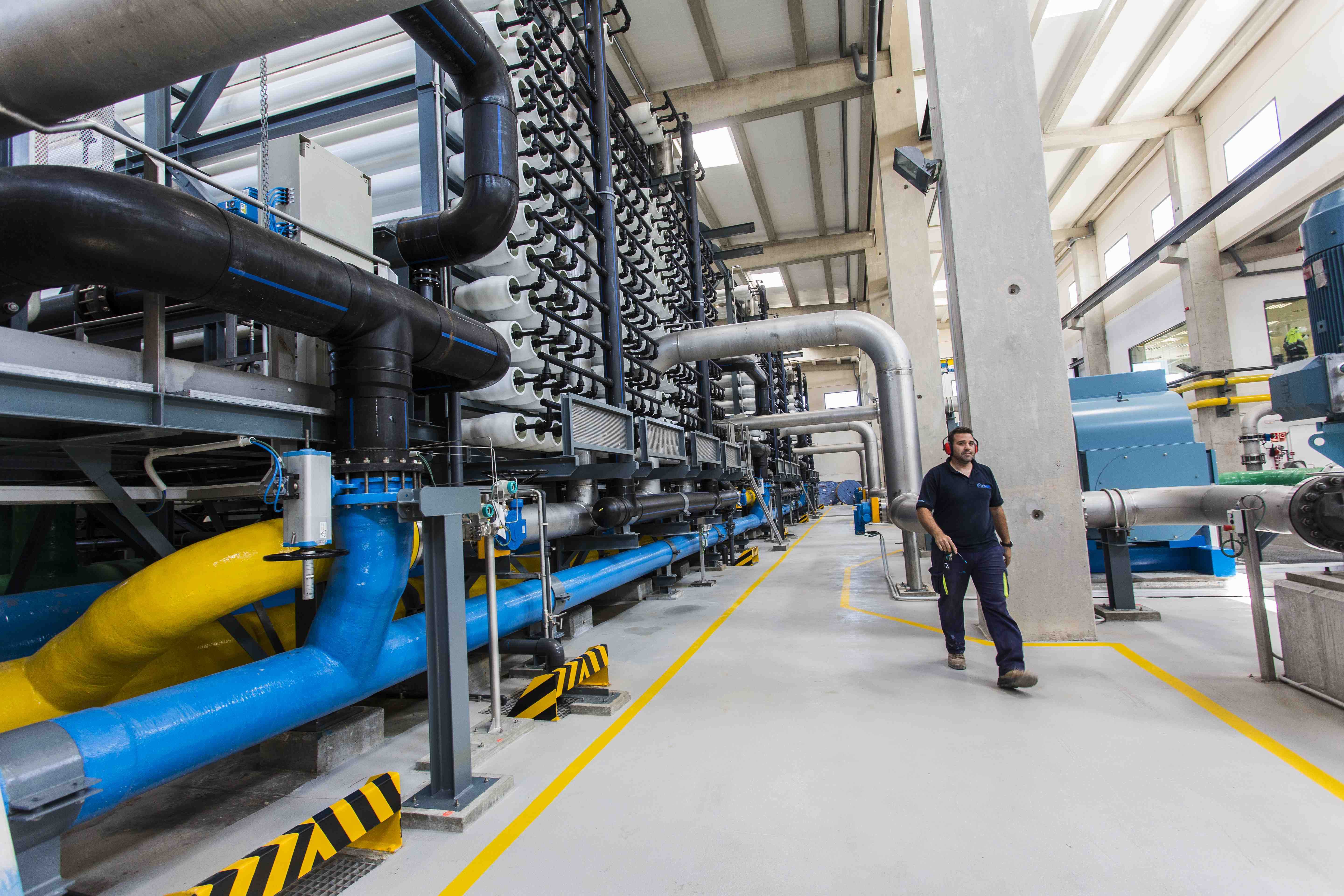 Desalinizadoras en el dique seco