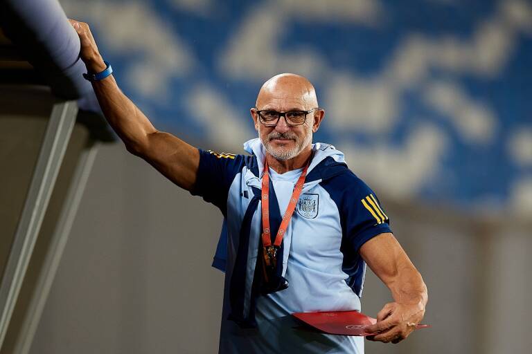 De la Fuente, sobre la elección de Brahim de jugar con Marruecos: 