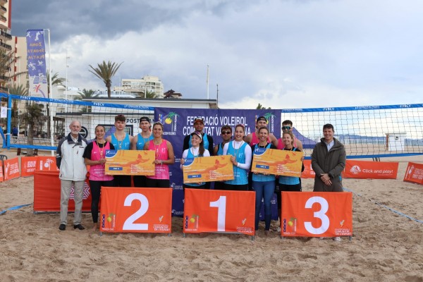 Menegozzo-Carro y Pérez-Hernández se coronan en Gandia en la penúltima prueba del Circuito de Invierno