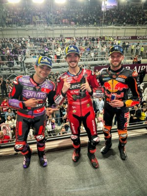 Bagnaia comienza el año como lo acabó, ganando con autoridad