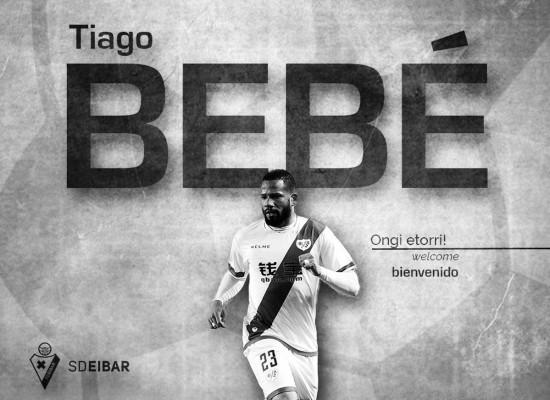 El Eibar ficha a Bebé por cuatro temporadas