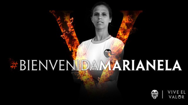 Marianela, futbol eléctrico para la delantera del Valencia CF Femenino