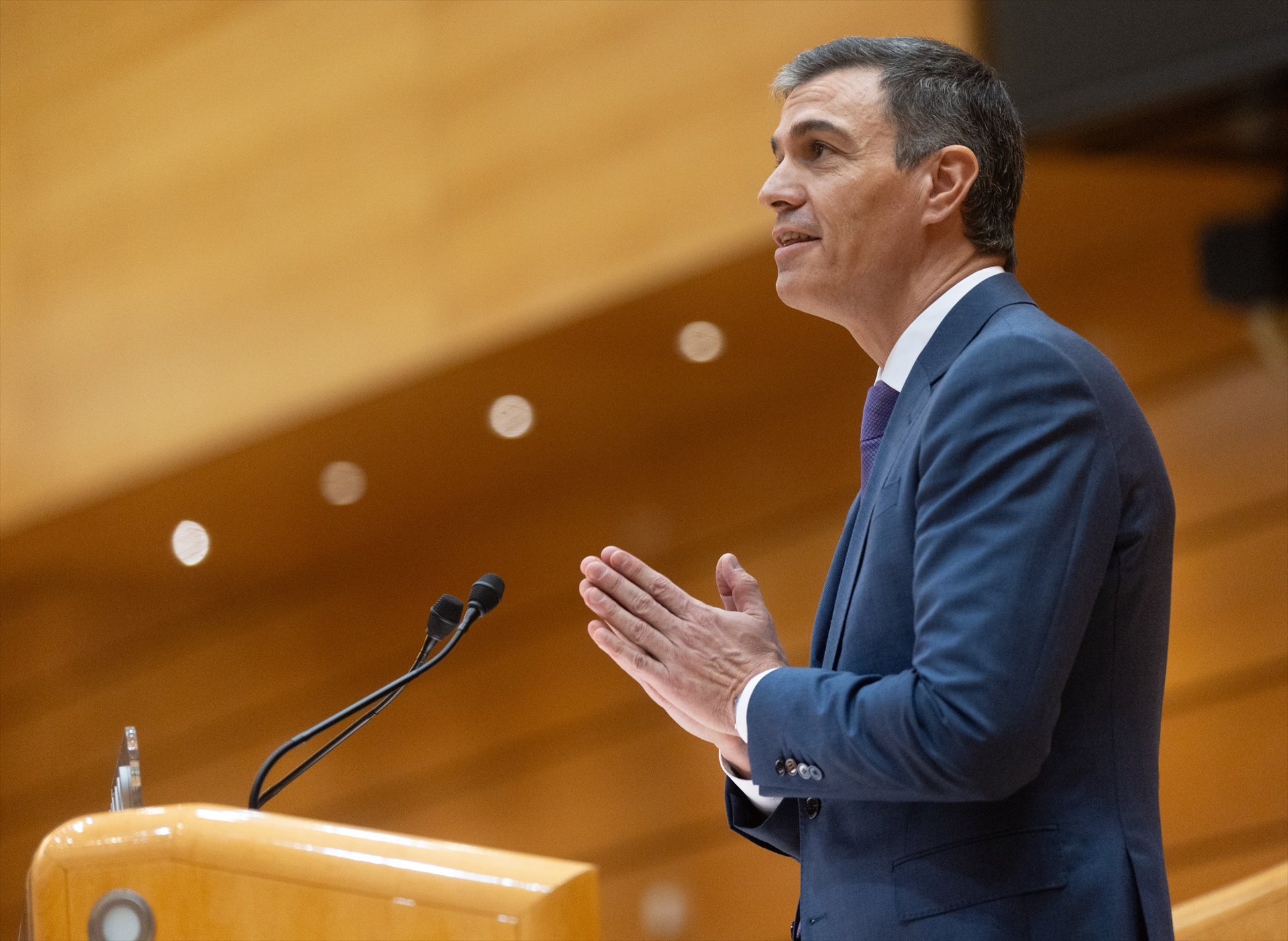 Sánchez volverá este martes a someterse al control del Senado, con preguntas sobre el 'caso Koldo'