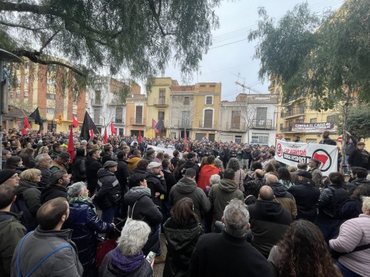 Una concentración contra la 