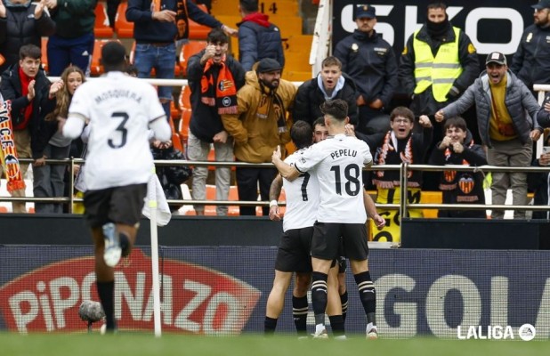 El Valencia gana la batalla contra el Getafe
