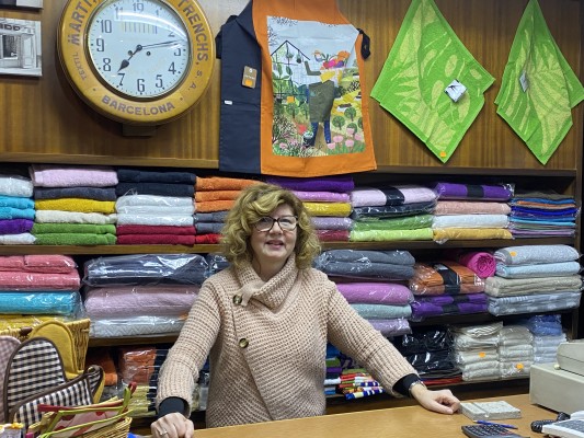 Tejidos La Francesa de Alcoy, un comercio de 120 años que peligra por jubilación

