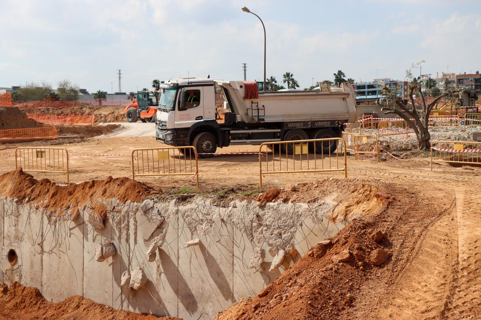 Obras en la depuradora de Torrent. Foto: Ajuntament de Torrent - 