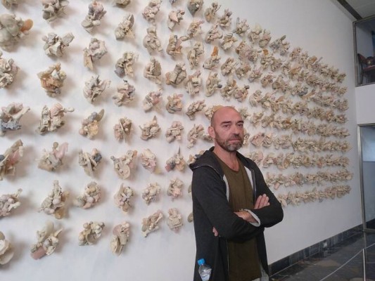 'Dádiva' de Lidó Rico alarga su estancia en el Museo Teatro Romano de Cartagena hasta finales de abril