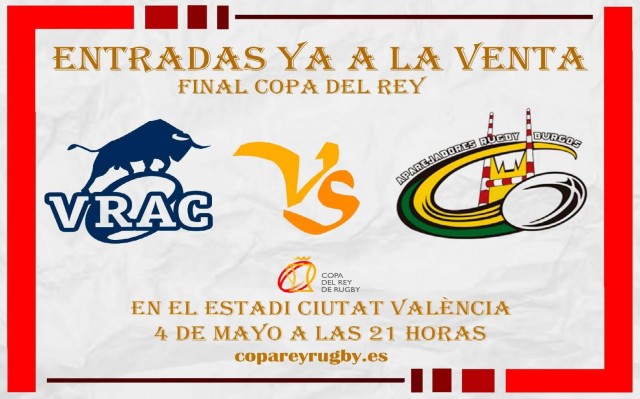 Salen las entradas a la venta para la final de la Copa del Rey de rugby