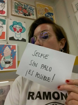 El selfiematón de Cristina Chumillas