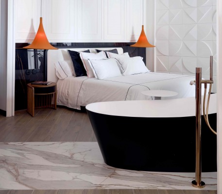 Ascale recrea una suite de un hotel de lujo en la feria madrileña del diseño Miad