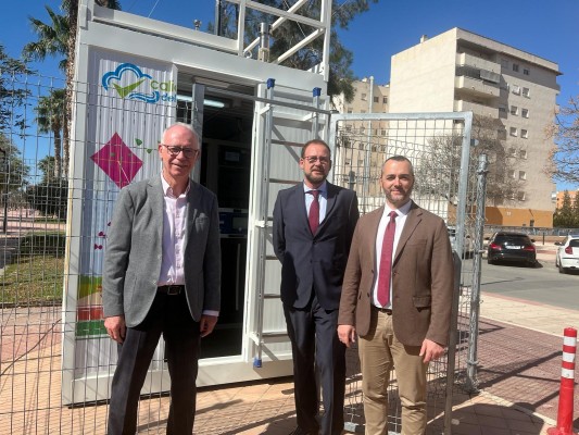 Una nueva estación en Ronda Sur vigilará la calidad del aire en Murcia