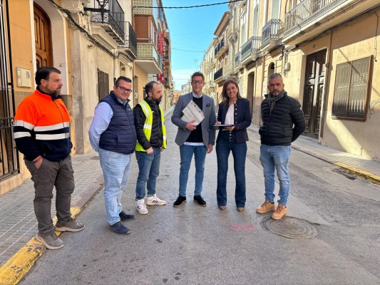 Almassora inicia junto al Grupo Ravi las obras de la tercera fase de peatonalización de la Vila 
