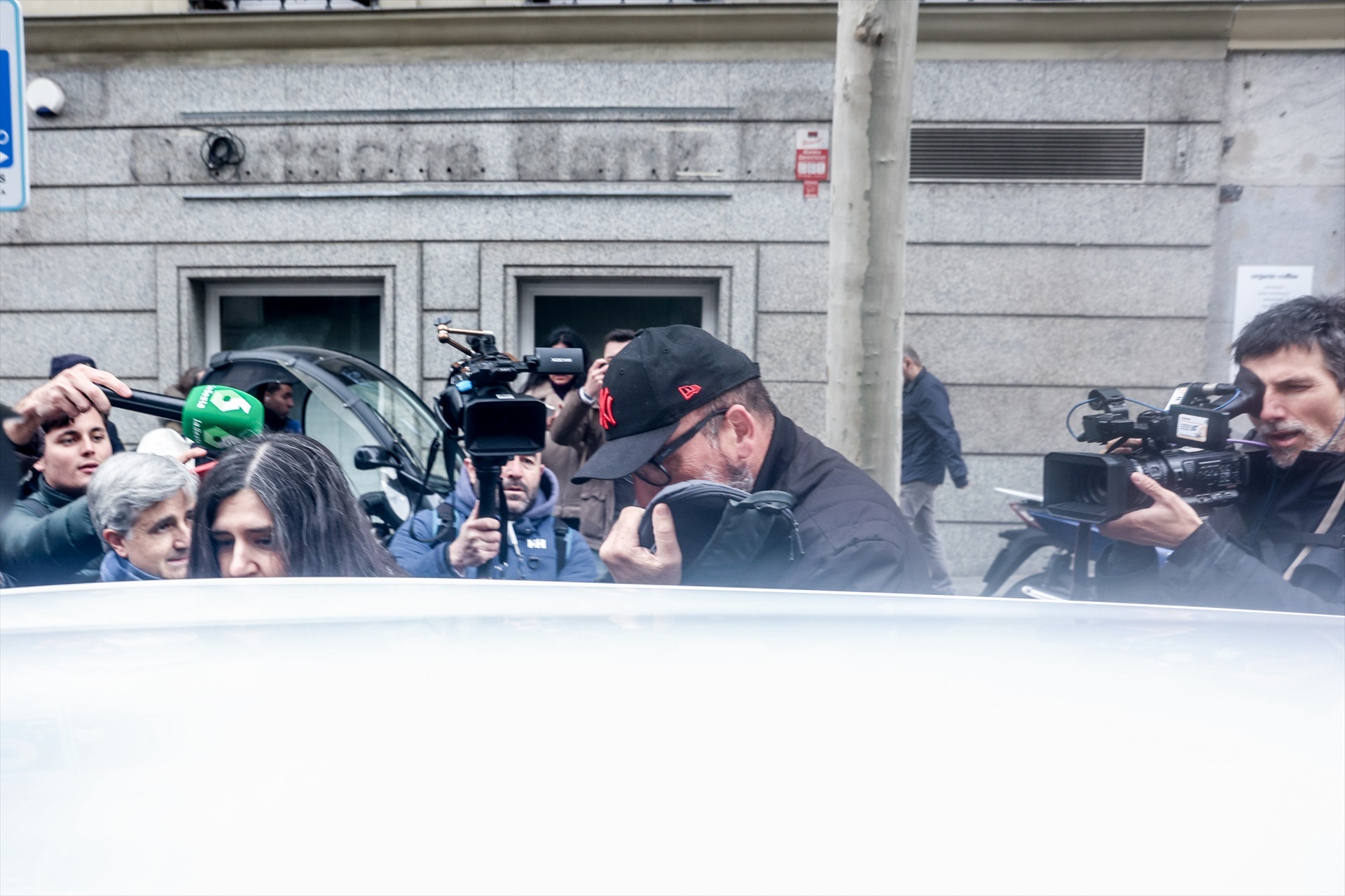 Koldo García, a su salida de la Audiencia Nacional, a 22 de febrero. Foto: RICARDO RUBIO/EP - 