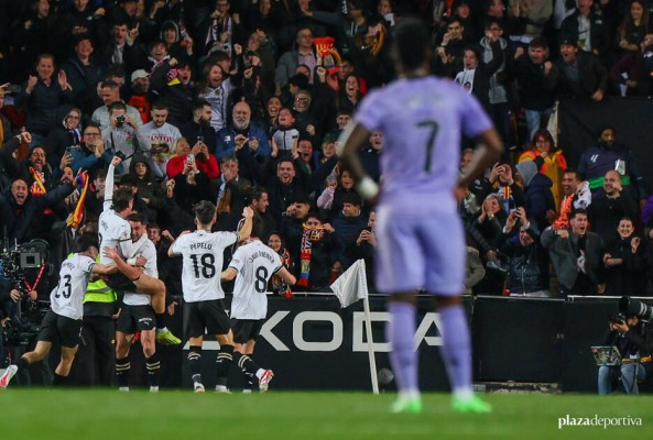 El Valencia encadena nueve partidos sin perder en Mestalla cuatro temporadas después