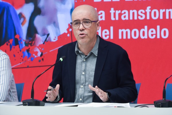 Sordo (CCOO) señala que 