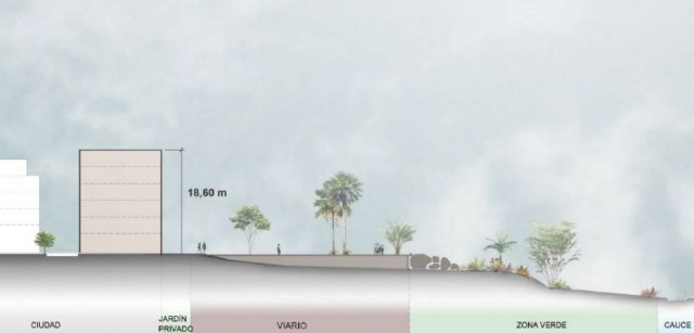 Santa Pola se expande hacia el barranco Catarra con cien viviendas, paseo y y aparcamiento