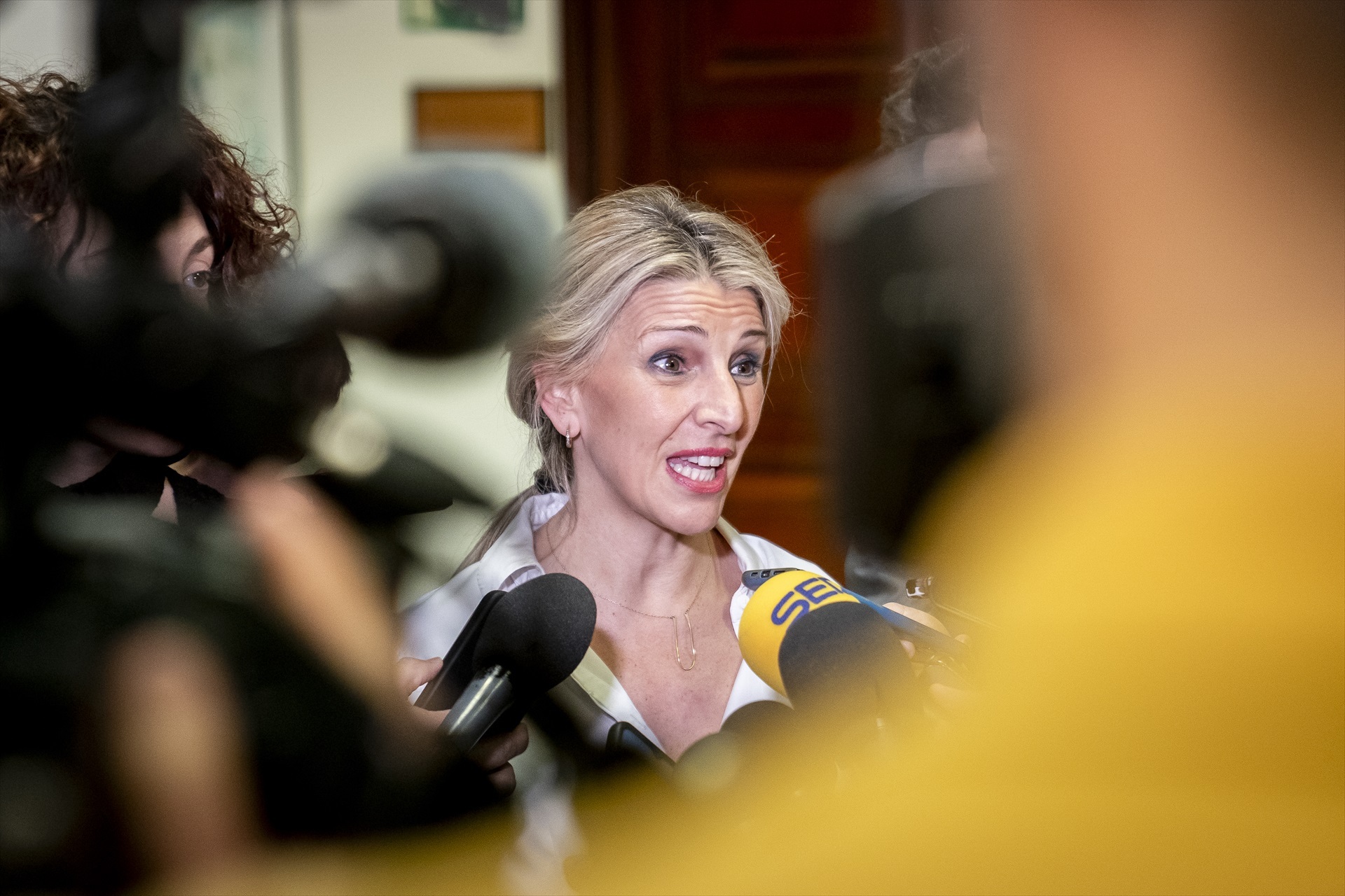 Yolanda Díaz, en una imagen de archivo. Foto: A. PÉREZ MECA/EP - 